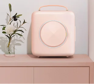 Cheap Makeup Fridge 9L Mini Refrigerator for Makeup New Home Portable Beauty Refrigerator Makeup