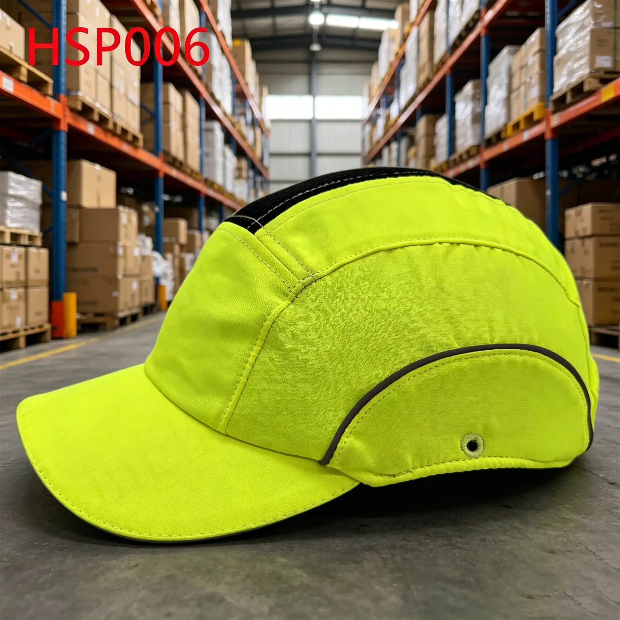 ZYF,Drilling Platform Brim Available Fluorescent Yellow Safety Bump Cap Low-clearance Spaces Reflector Design Work Helmet HSP006