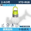 TIP-171 Mini llavero luminoso amarillo fluorescente [250 mA]