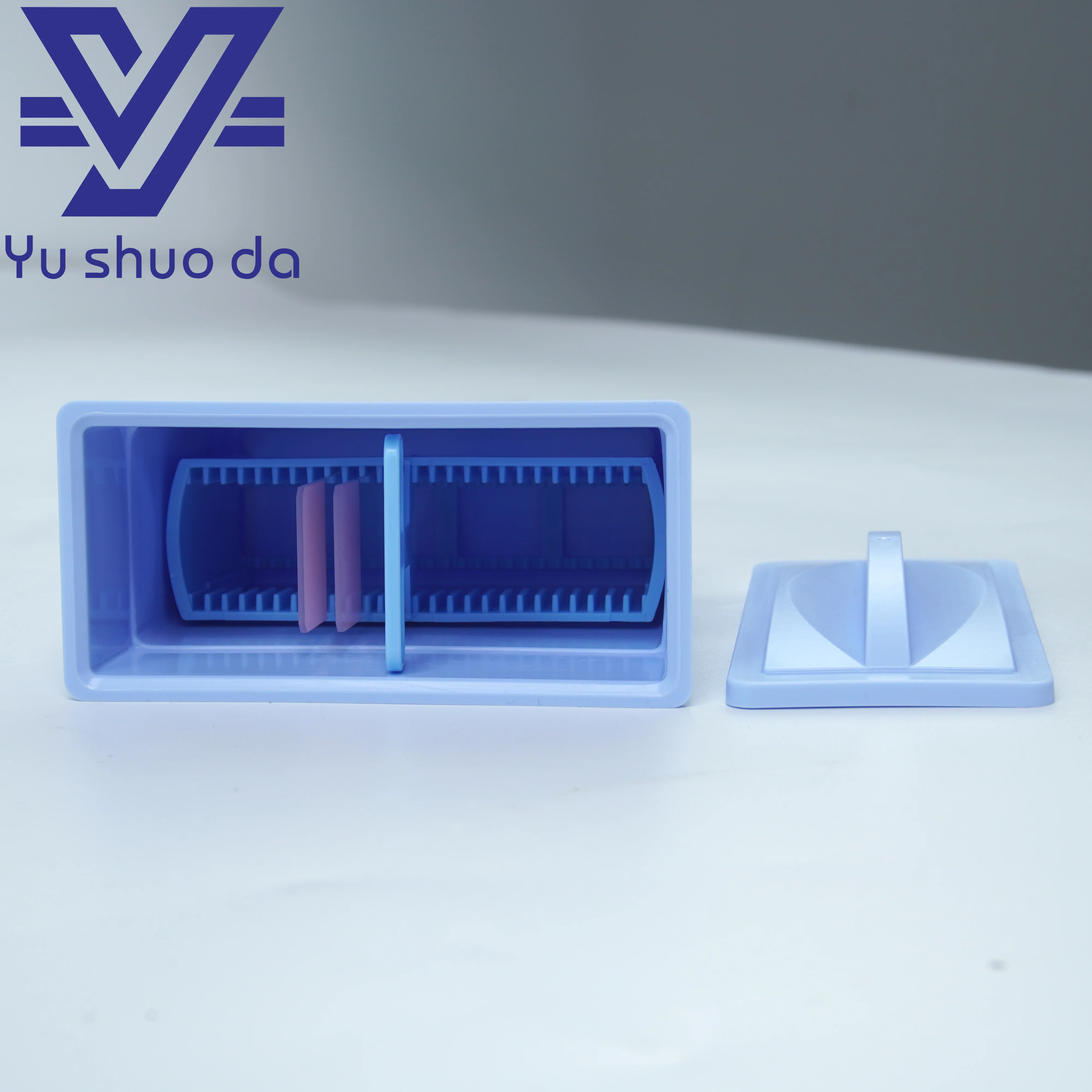 plastic staining jar and rack 