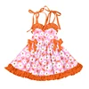 Estampado de margaritas rosas