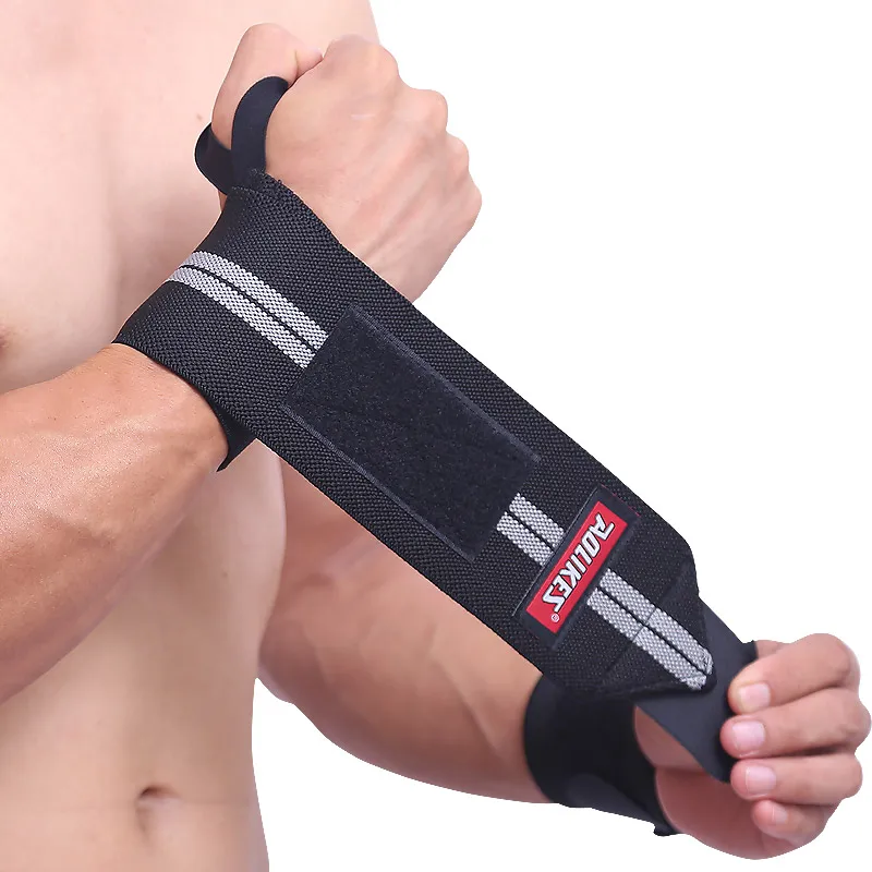 Aolikes Adjustable Elastic Wristbands Supports With Thumb Loop for Sports Wrist Protectors for Men and Women