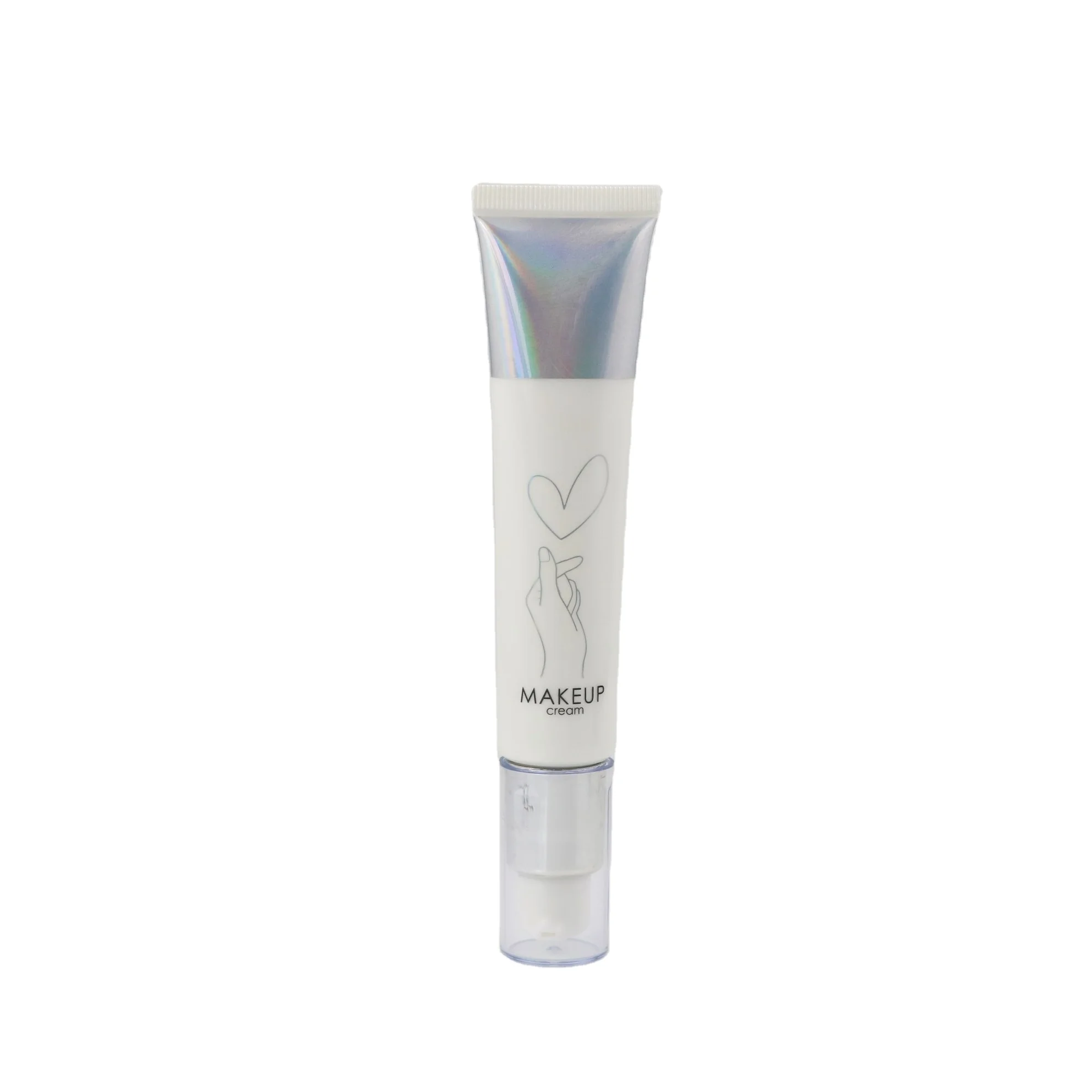 Cosmetic Packing 30ml Empty Custom Cosmetic Nozzle Tube Packaging For Eye Cream/gel