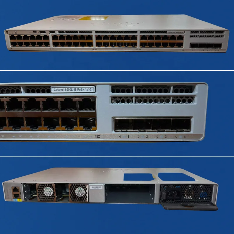 C9200L-48P-4G-E New Cisco Catalyst 9200L Series Switch 48 Port PoE+ ...