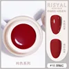 10 glaseado rojo