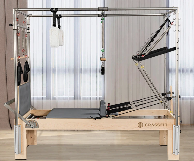 Multifunctional Wood Pilates Cadillac Reformer Pilates Full Trapeze Gym Fitness Equipment For