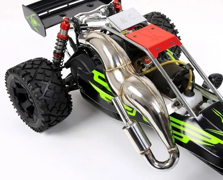 HPI Baja 5B Exhaust - Super Torque with Silencer 854432