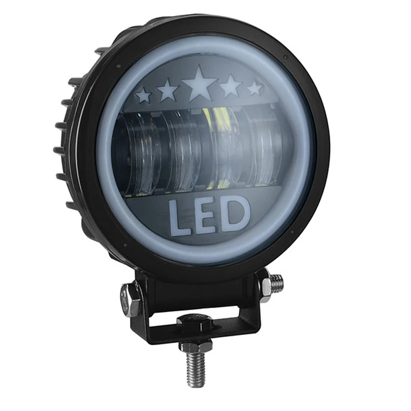 OEM Acceptable High Lumen Ip67 Round Offroad 50W 4 Inch 12V Car Vehicle Work Lamp LED Work Light