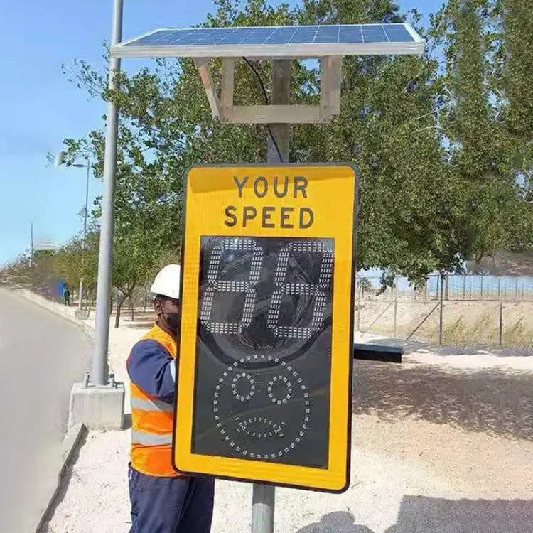 Traffic Flashing Warning Solar Speed Indicator Radar Detector Speed Meter Sensor Detector Limit Display Sign Speed Radar