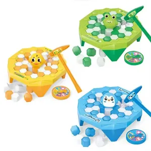 ITTL Parent-Child Interactive Kids Toys Save Penguin Ice Block Breaker Trap Family Party Ice Breaking Set Kids Adults Table Game