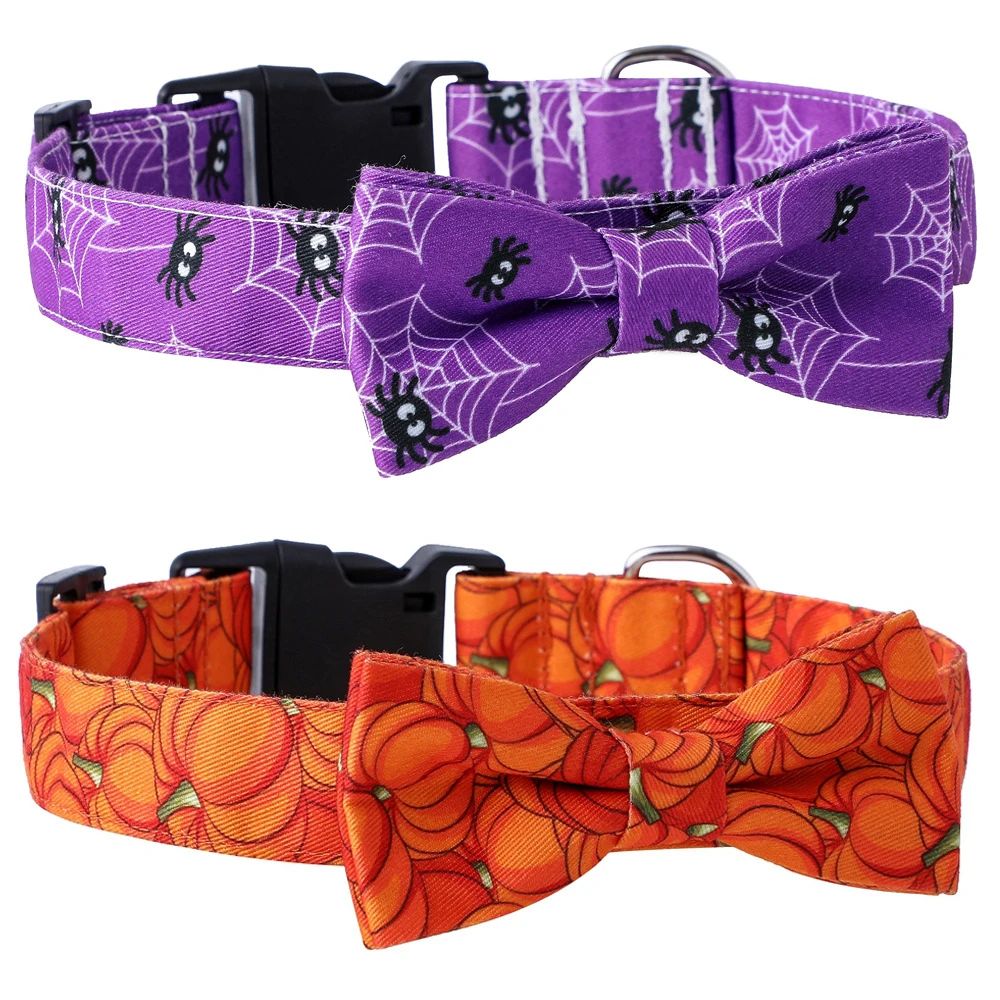 pumpkin dog collar