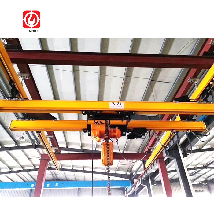 1T 2T 3T KBB Model Rail Track Overhead Crane with Trolley System KBB Track Rail Kbb Track