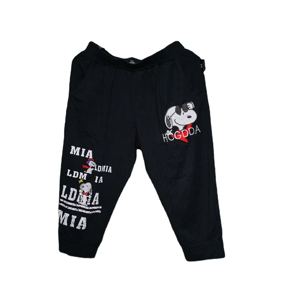 Regular Fit Type And Solid Pattern Summer Season Of Used Second Hand Women Disco 3 Quarter Pants Buy Women Used Pants Used Second Hand Pants Used Cloth For Women Product On Alibaba Com