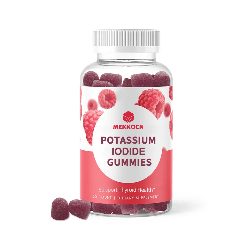 Oem Potassium Iodide Gummy Iodide Potassium Vitamin B6,B12 Thyroid
