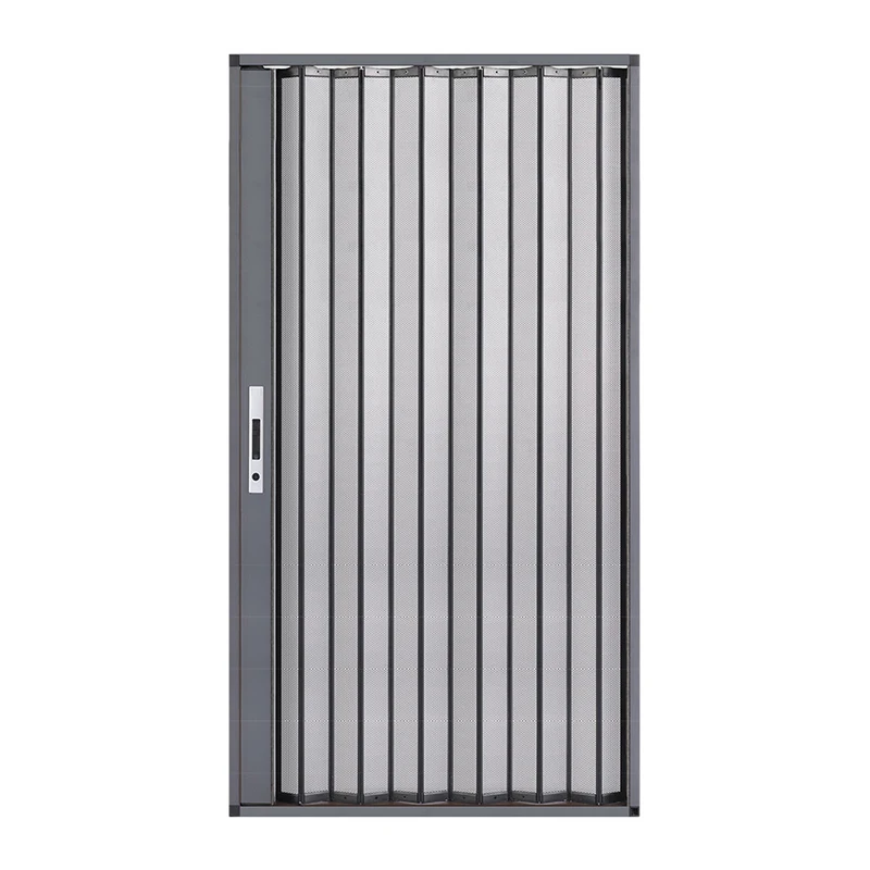 Factory Insect Net Aluminum Screen Window Horizontal Slide Folding Aluminum Retractable Screen Door