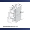White Shaker-VSD1221