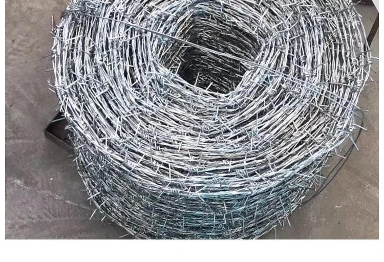 Customizable Specifications Barb Wire Meters Galvanized Barbed Wire For