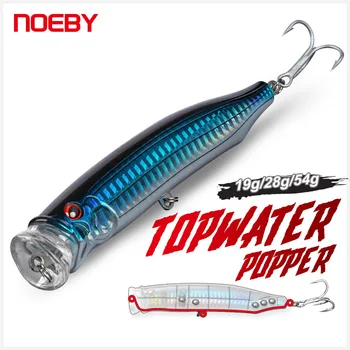 For Nobby Sea Fishing Wave Climbing Luya Bait 10cm19g ABS Popperlure Artificial Hard Bait for Saltwater Fish – Popper – view 3