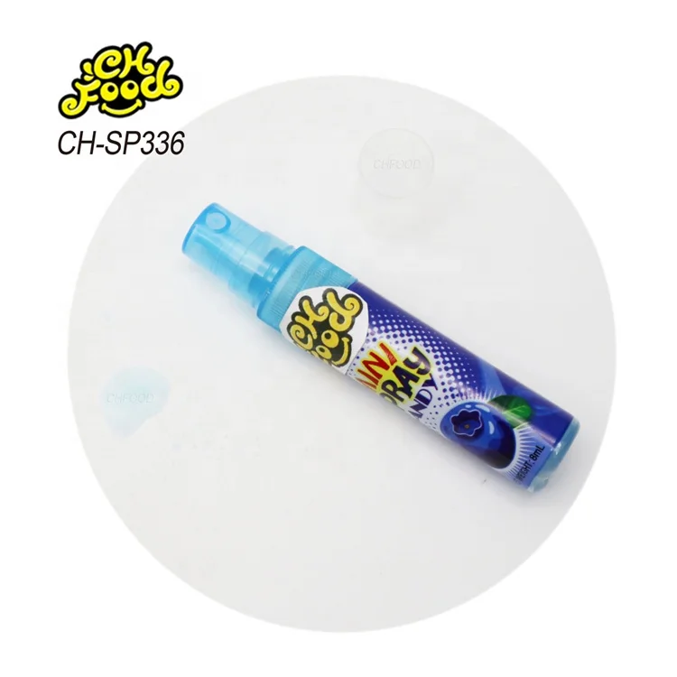 Wholesale Low MOQ Mini Bottle Sour Fruit Flavor Liquid Spray Candy Sweets for Kids
