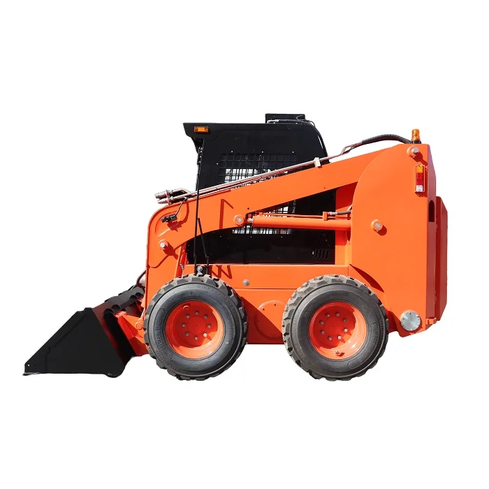 Mini Skid Steer Mini Loader Weel Loader Electric Wheel Skid Steer Loader thomas
