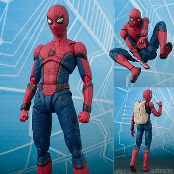 Wholesale Kids toys Marvels Comics Spider man anime figures Birthday gift for children Spiderman Action figures