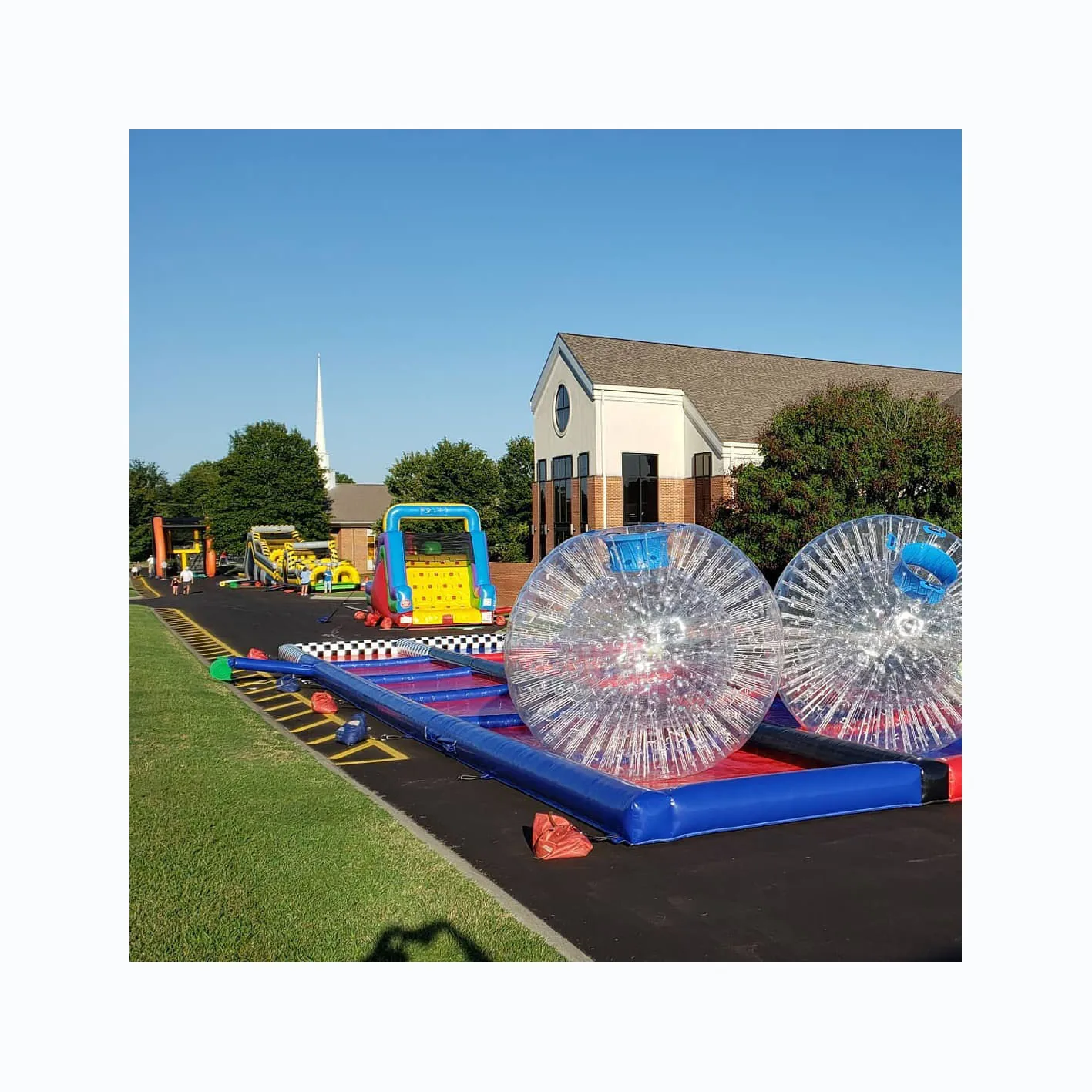 Human Hamster Ball Race Track Large Carnival Inflatable Zorb Ball Game For  Kids Adults - Buy Buy Inflatable Zorb Track,Inflatable Human Hamster Ball  Race Track,Inflatable Human Hamster Zorb Ball Race ...