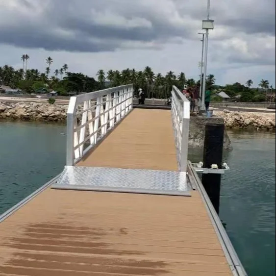 Aluminium Structure Marine Floating Dock Ang Gangway for Sale in Guangzhou