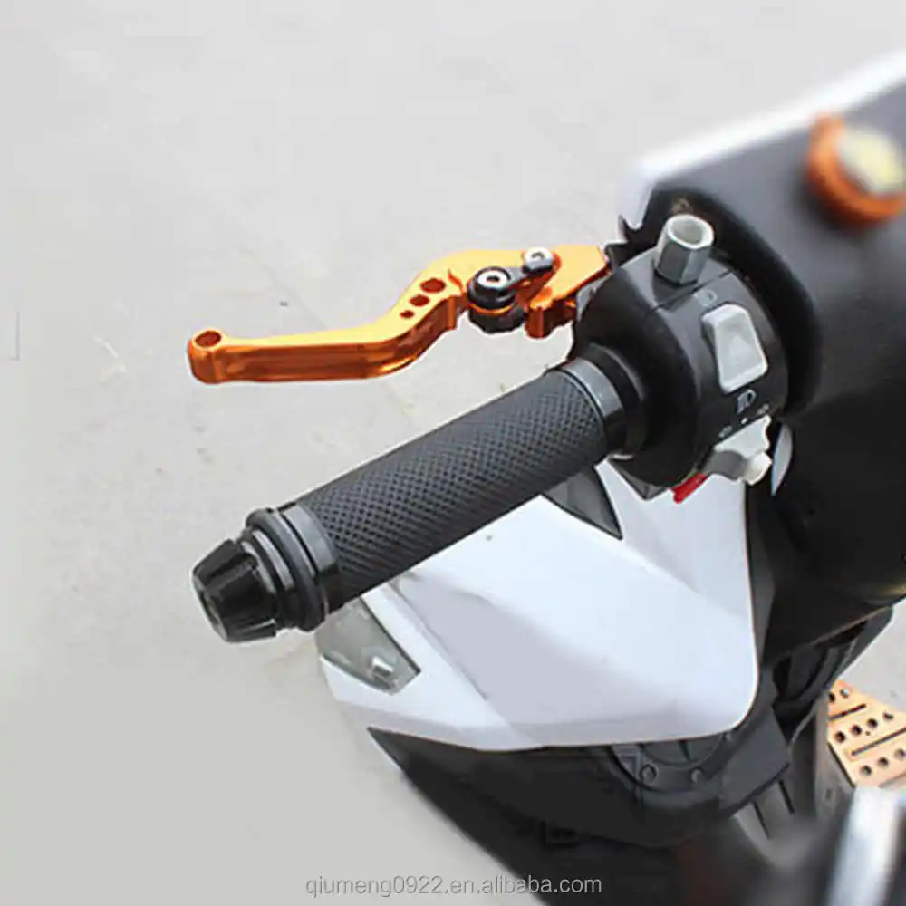 Manopole per moto mano pedale in gomma biker scooter manopole manubrio manubrio modificato acceleratore Grip Settle Handle Grips rosso 