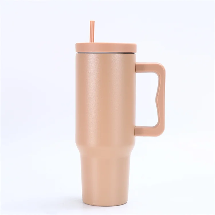 40oz Outdoor Coffee Mugs Customizable Sport Gym Water Bottle Stainless