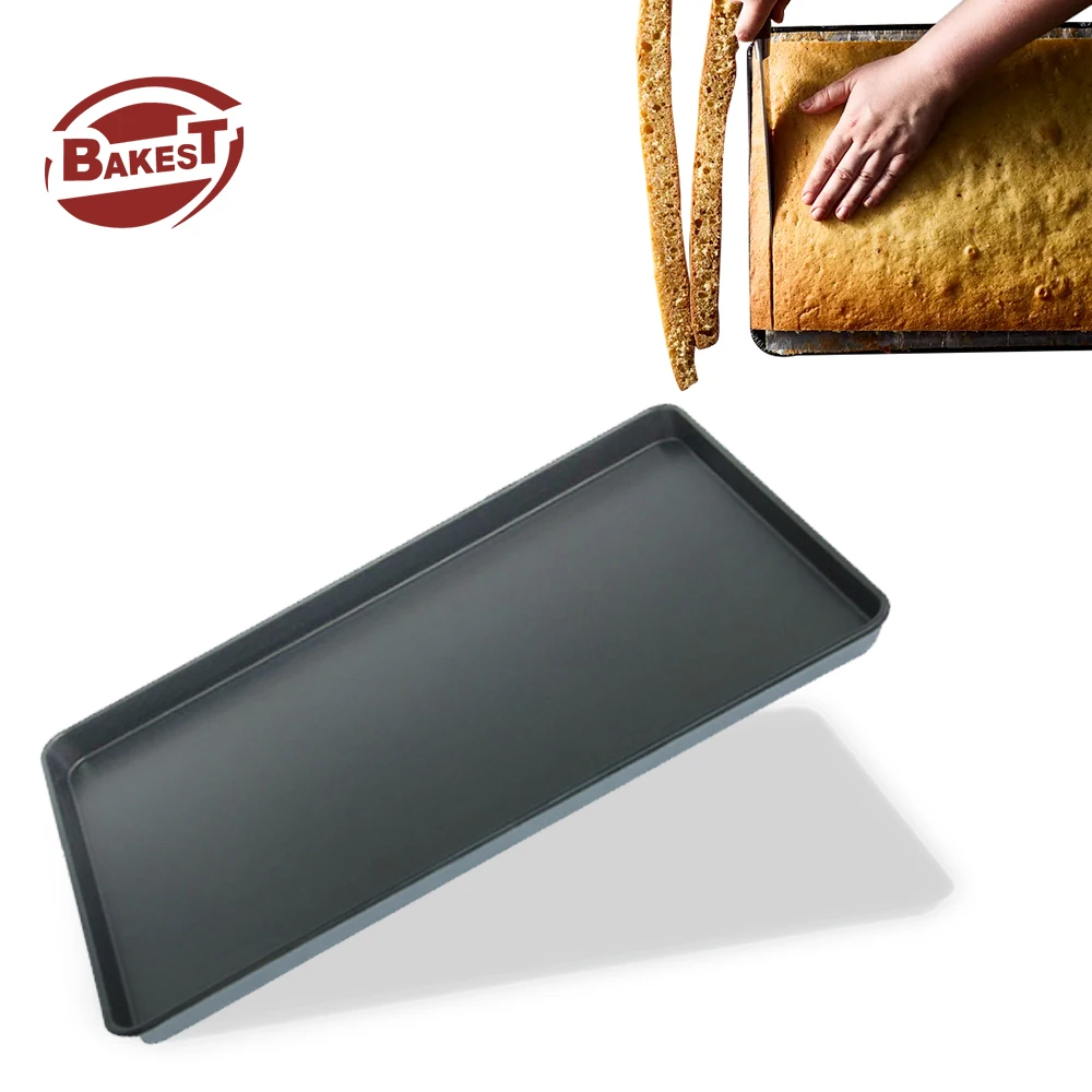 New Arrival Commercial Nonstick Loaf Pan French Bread Tray Aluminium Tray Bakery Ware Bread Baking Tray