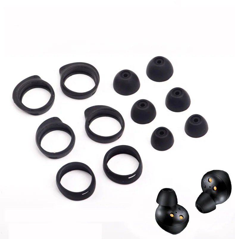 12pcs Silicone Replacement Eartip Wingtip for Samsung galaxy Buds