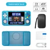 Transparent blue