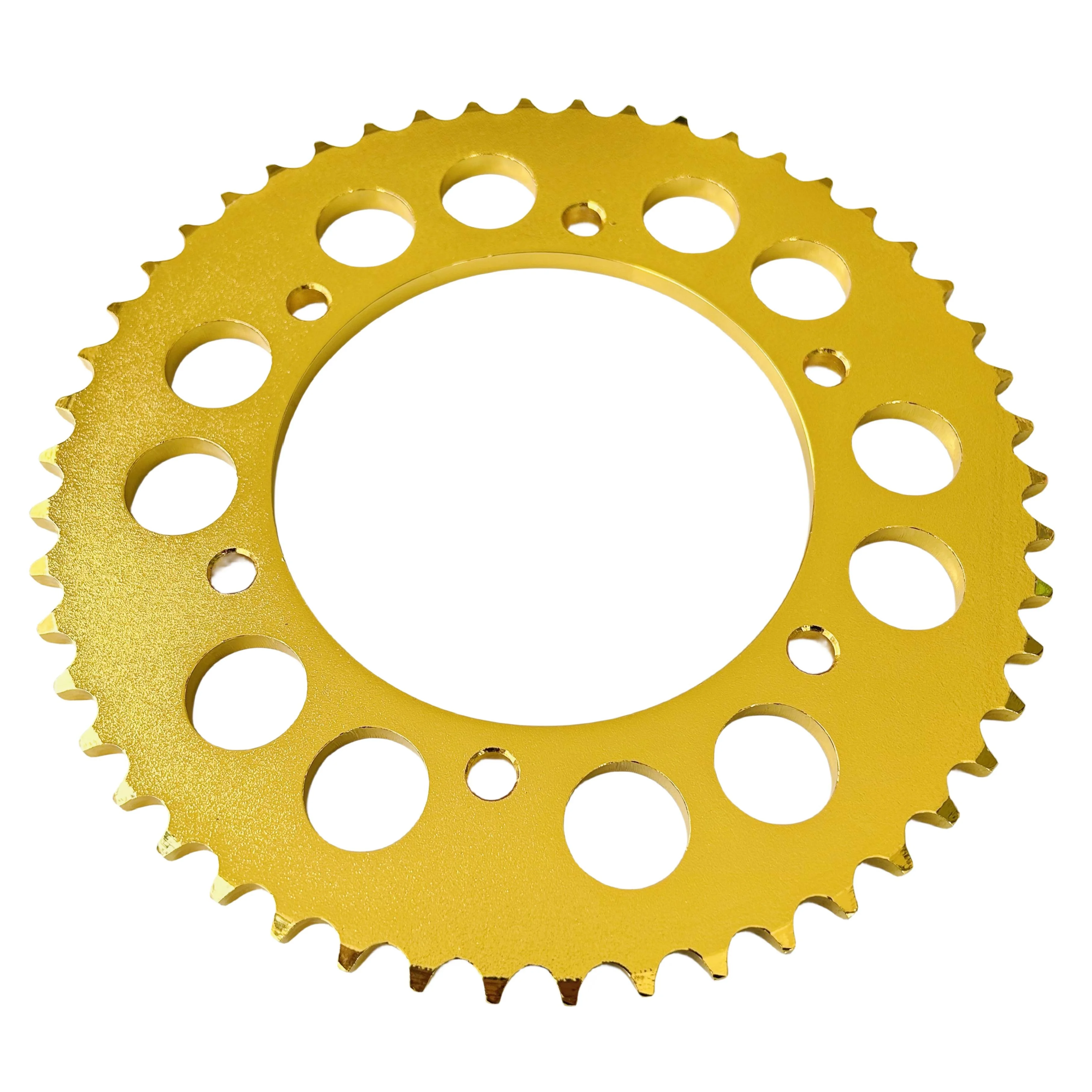 YZF R15 V3 V4 Custom Motorcycle Golden Rear Sprocket 428 48T 49T 50T 51T 52T for Yamaha R15