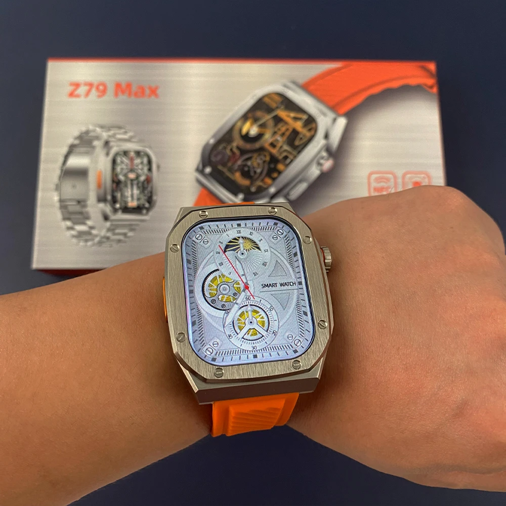 Z79 Max Smartwatch - IP68, Heart Rate, & Message Reminders