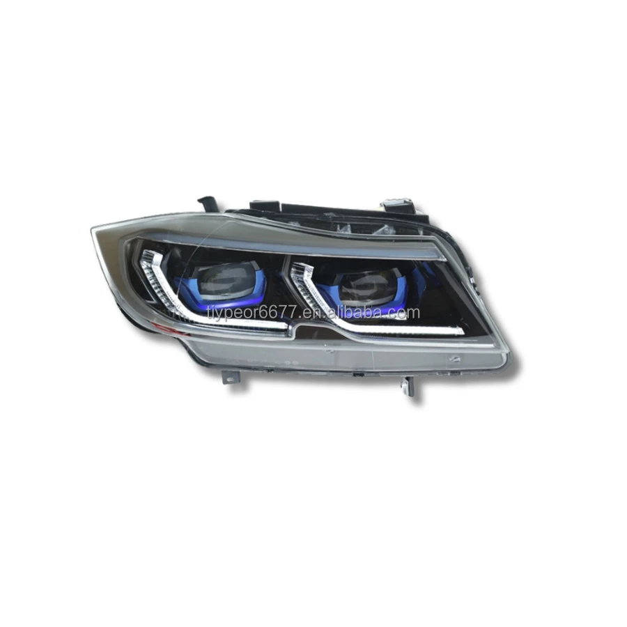 product tiypeor car headlight head lamp for bmw e90 3 series 2005   2012 lens signal led daytime running lights headlights auto assembly-6