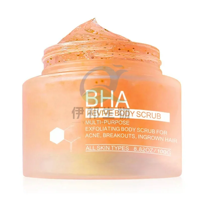 Bha Top Salicylic Acid Glycolic Acid Skin Revive Exfoliating Body Scrub