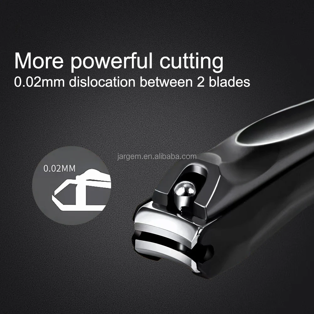 Two Times Sharpening Nail Clippers With Catcher Finger Nail Clippers