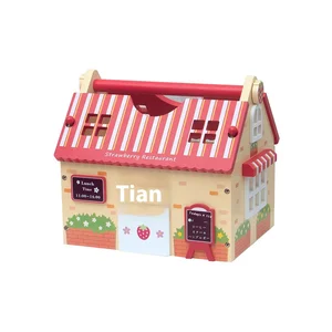 Unisex Children's Pretend Play Cooking Set Colorful Handheld House Fruit Vegetable Cake Cutting Birthday Gift for Boys Girls