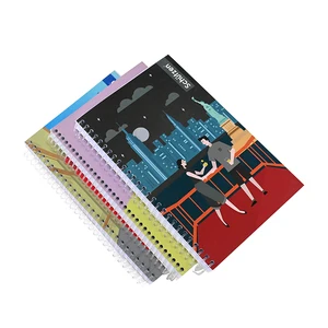 Wholesale A5 Size HardCover Spiral Bound Classmate School Notebook 200 Pages