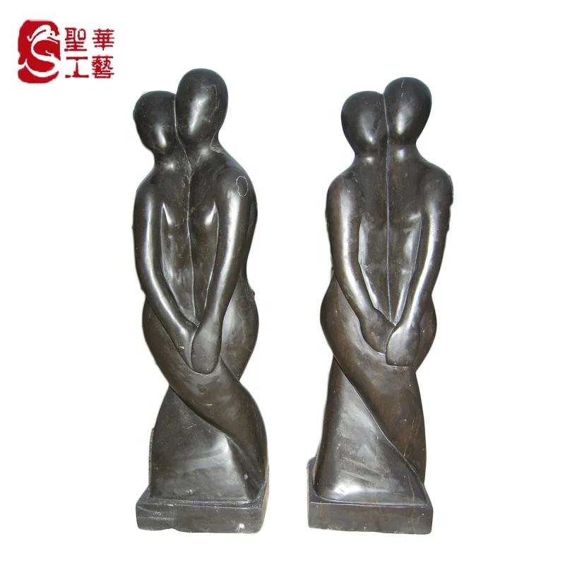 Outdoor Garden Decor Statue Carrara Hand Carving Abstract Art Sculpture for Sale