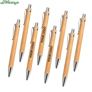 Popular High-Quality Custom Logo Promotional Gift Eco-Friendly Bamboo Pen