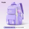 Purple-single bag fur ball pendant