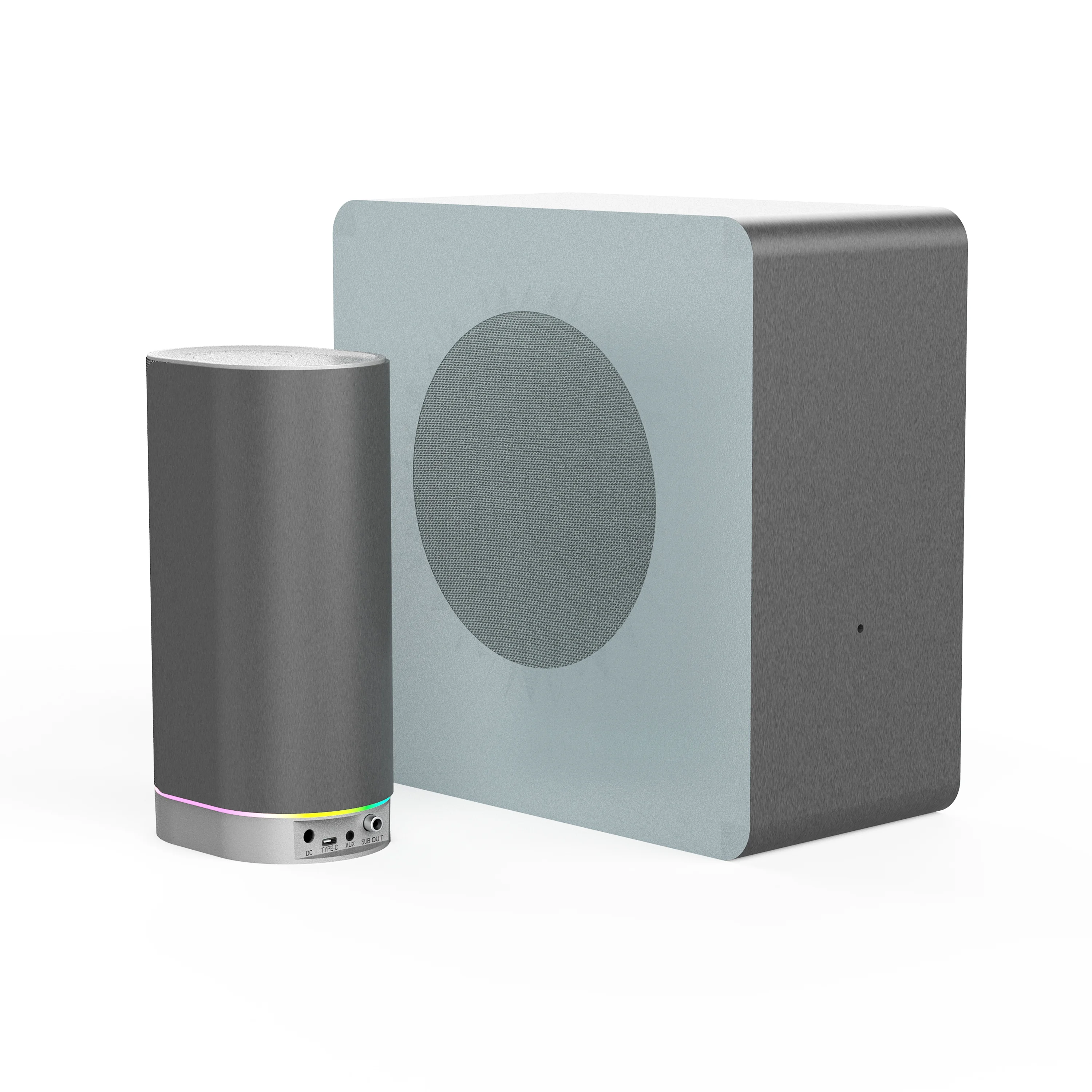 High Quality 2.1 MDF Bookshelf Speakers Powerful BT Active Sound System for Desktop and Computer for Gaming