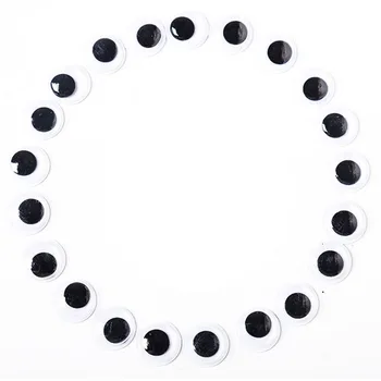 6PCS GIANT BLACK White Googly Eyes Black Wiggle Eyes DIY Crafts $14.34 -  PicClick AU