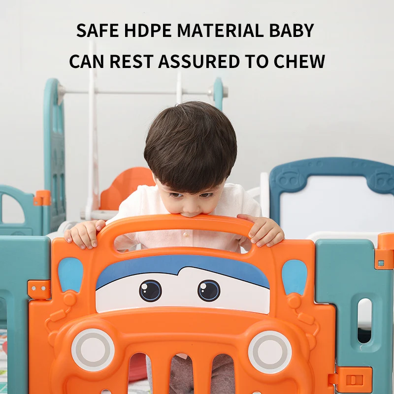 Foldable Ecofriendly Complete Set Baby Safety Fence Play Pen Set