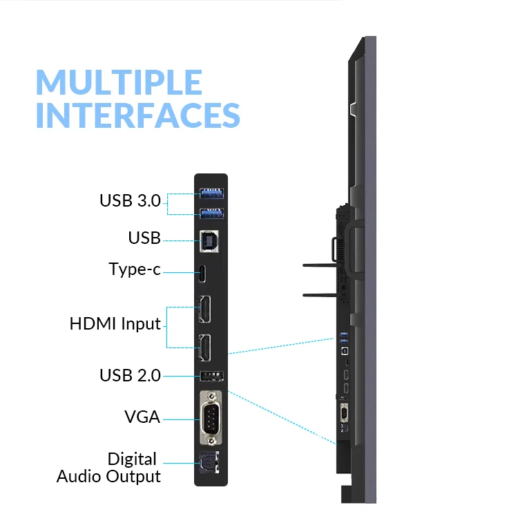 Hot Sell Oem 98 Inch Multi Touch Screen Monitor Educational Interactive