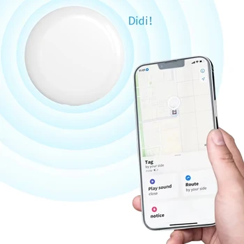 High Quality Stylish for Bluetooth Tracker Tag Compact Stable Performance GPS Navigation for Apple Find My Compatible Plastic