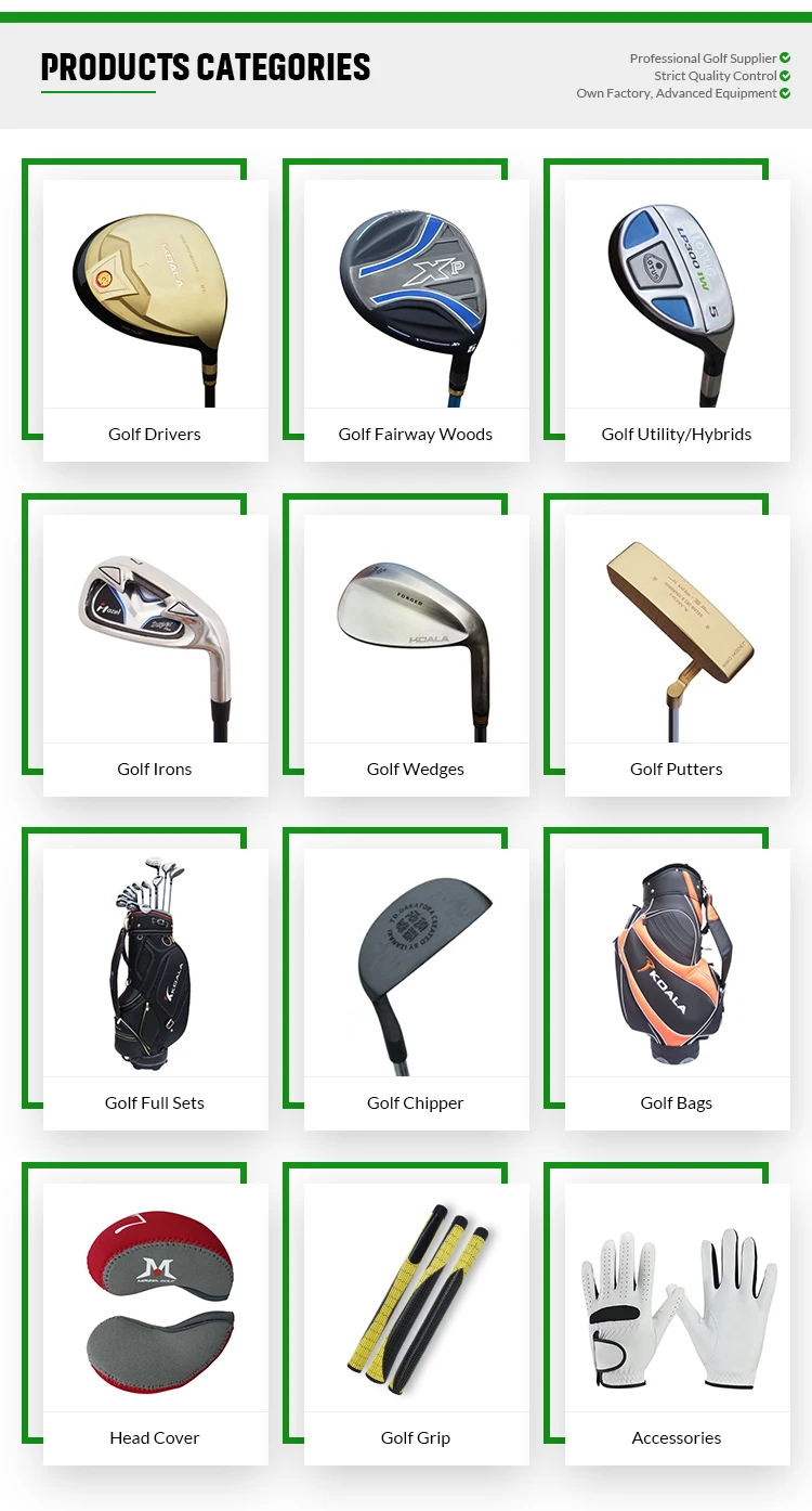 Golf Club names and uses 