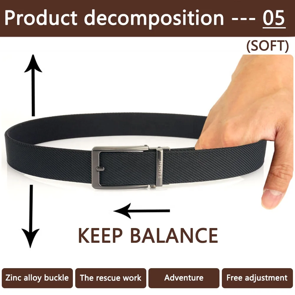 Wholesale 3.5CM Black Nylon Heavy Duty EDC Tactical Belt  display picture 3