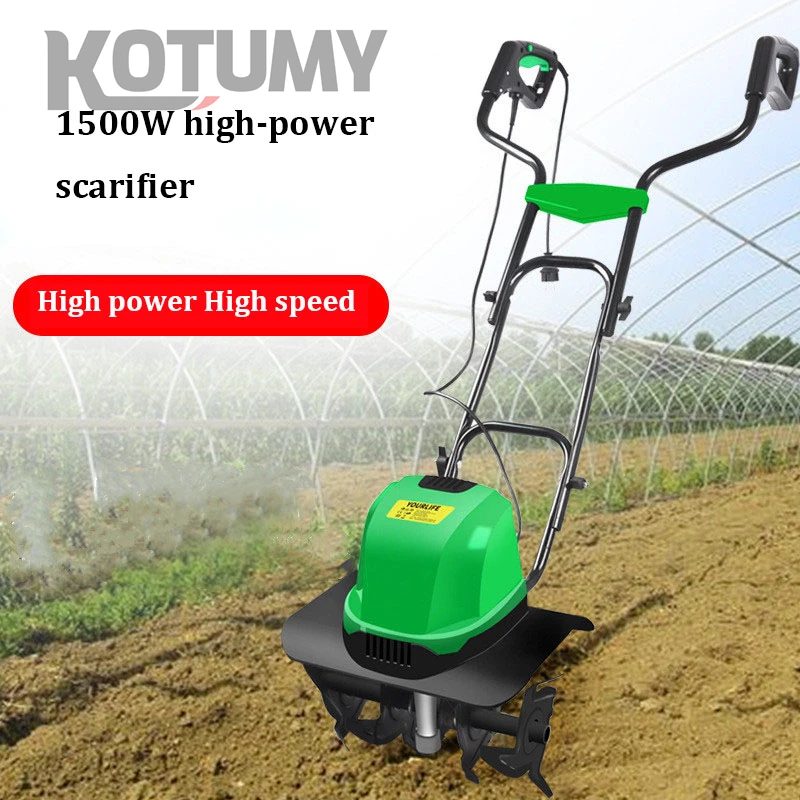 電動 鬆土機 小型 耕うん機 家庭用 耕うん機 果樹園 菜園 ツール